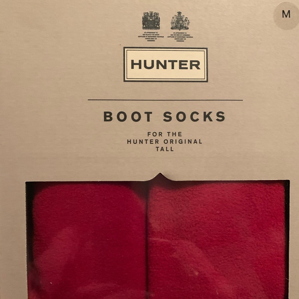 Hunter fleece boot socks